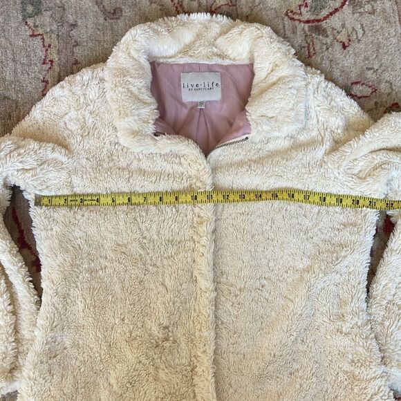 live • life by Sanctuary Faux Fur Lined Full Zip Jacket Women’s Large - Picture 9 of 11